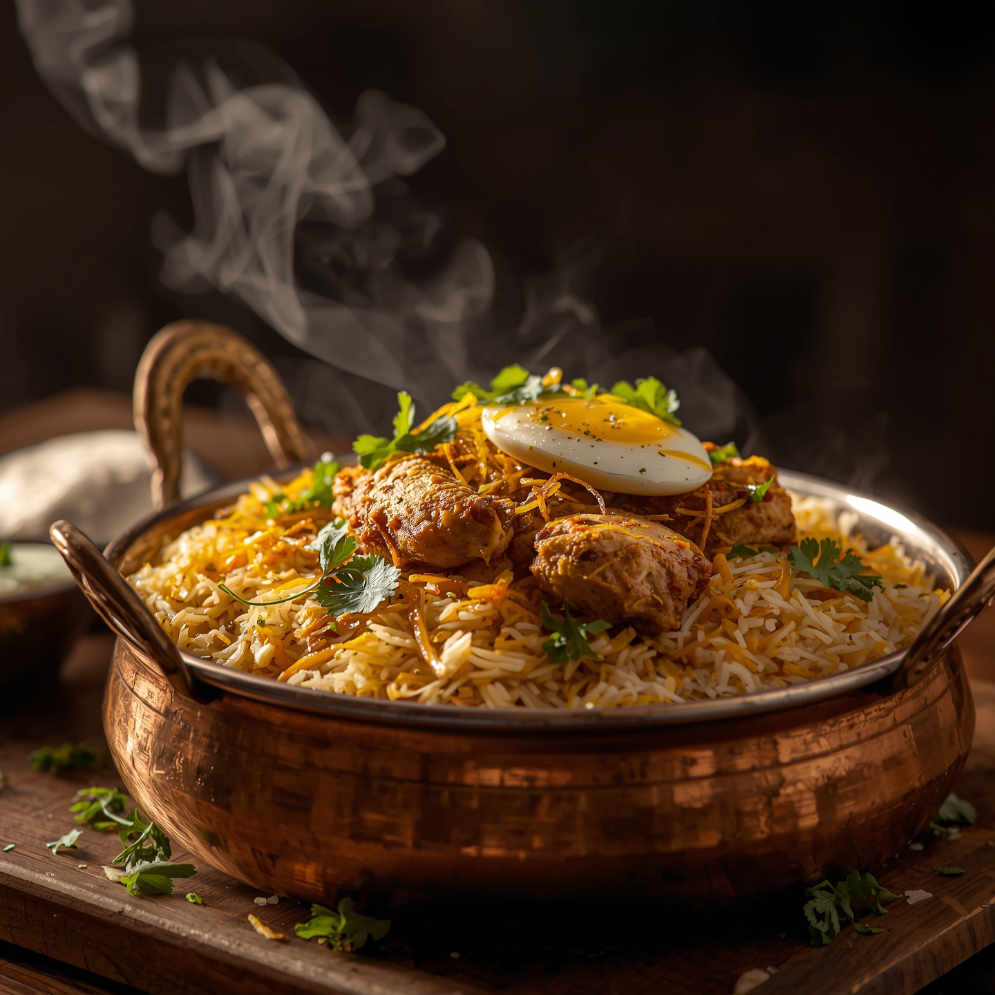 Lucid_Origin_Realistic_photo_of_a_delicious_chicken_biryani__f_6