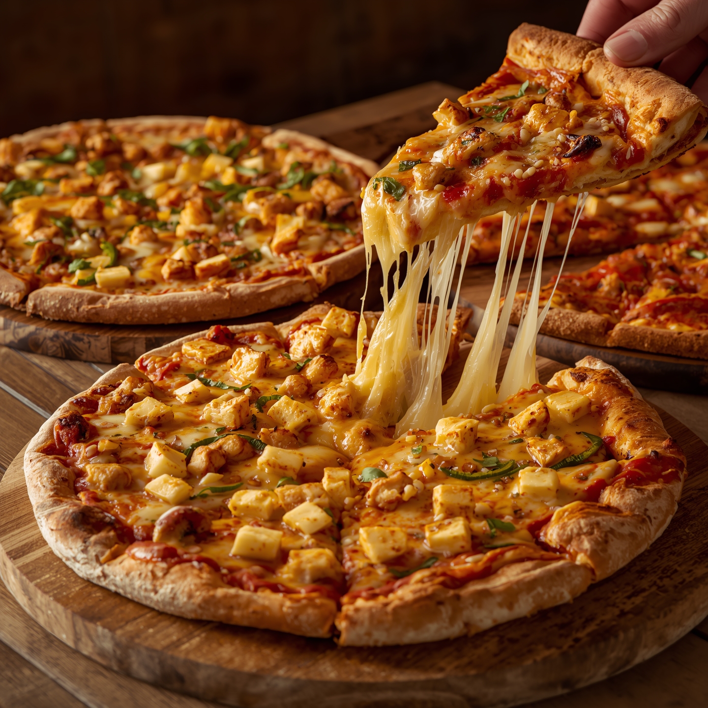 Lucid_Origin_Realistic_photo_of_assorted_Indian_fusion_pizzas__7