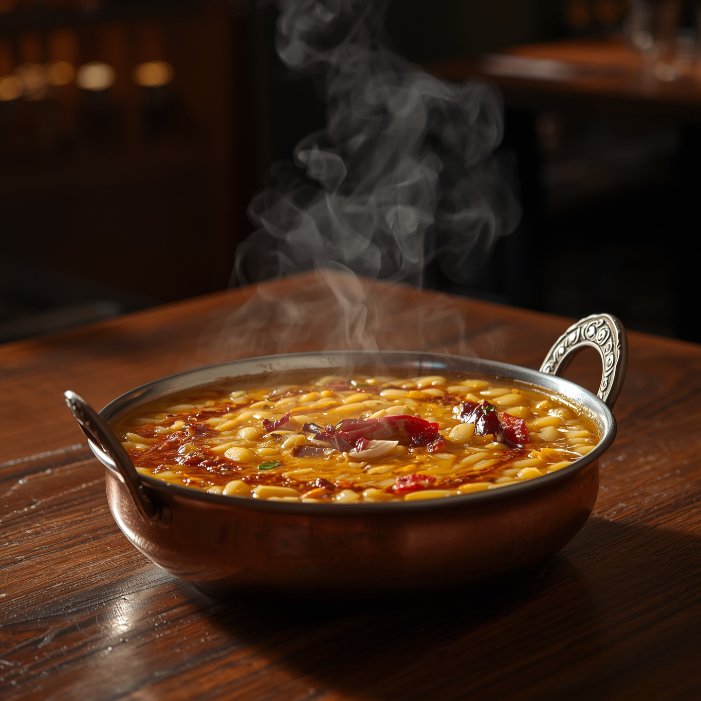 Lucid_Origin_Realistic_photo_of_dal_tadka_cooked_yellow_lentil_1