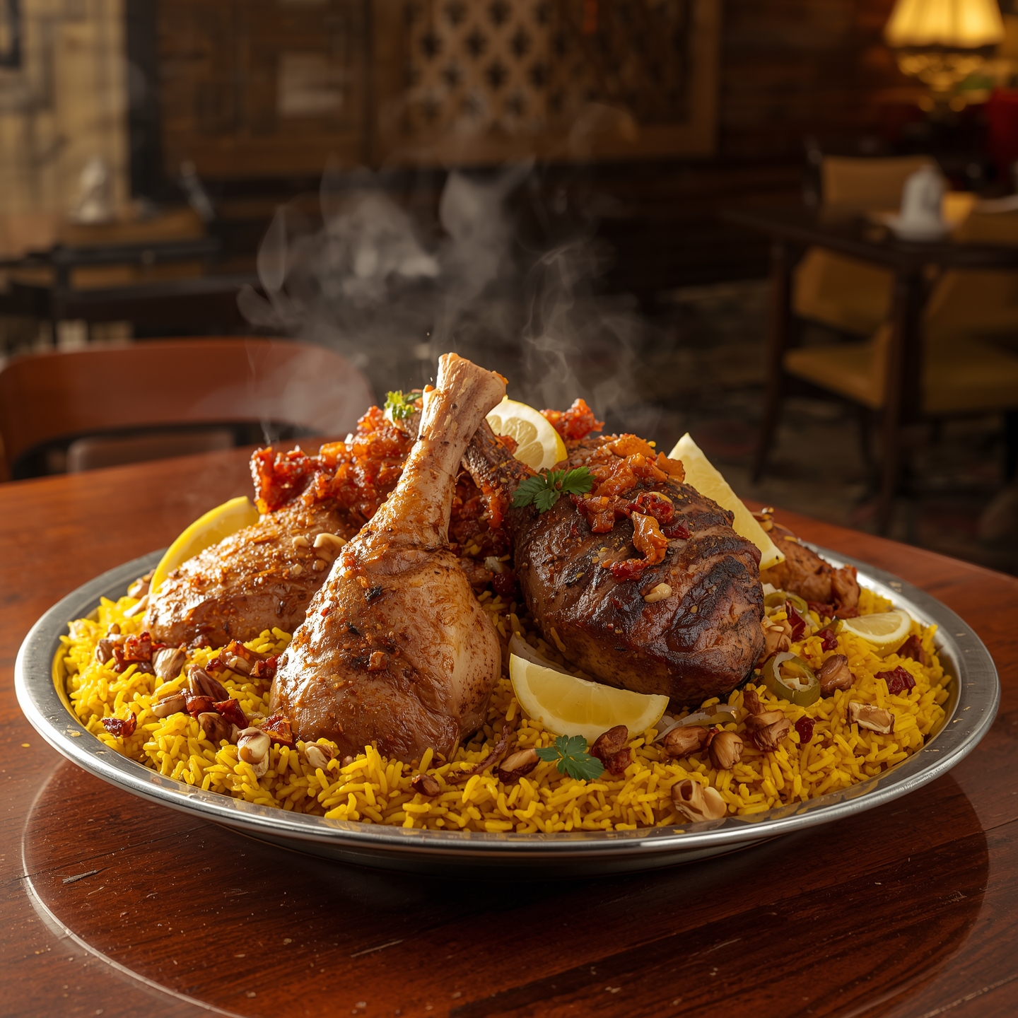 Lucid_Origin_Realistic_photo_of_traditional_Arabic_mandi__a_la_2